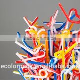 colorful art flexional Straw