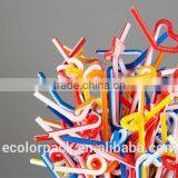Colorful Art Flexional Straw