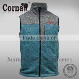 Hot Selling OEM Factory Fleece Vest Lightweight Sleeveless Waterproof Jacket for Men