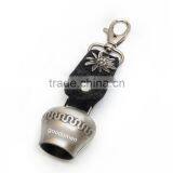 Newest Design Popular Metal Leather Carabiner Keyring thumbnail-1