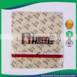 Garment Packing Non Woven Zip LocK Bags Clear Plastic Sliding Bag