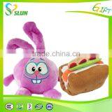 Factory Supply Wholesale Chewable Food-safe Plush Cube Pets Toy thumbnail-2