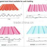 Corrugated Building Materials Wall and Roofing Galvanized Steel Sheet thumbnail-2