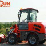 Everun 800KG Mini Wheel Loader With Chinese Hydrostatic Transmission System For Sale thumbnail-4