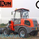 New EVERUN Brand CE/ Euro 3 Abgas Geprueft 1600KG Wheel Loader Mit 0.8m3 Schaufel thumbnail-2