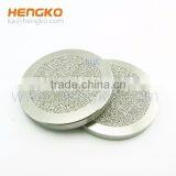 Sintered SS Filtering Gase Liquid Porous Metal Disc thumbnail-3
