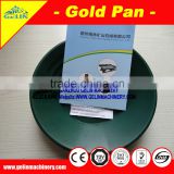 Alluvial hand pans for gold panning