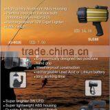 Gz Portable Outdoor Search Light Top Sale Fighing Tool Marine Remote Searchlight Cree 3W , Rechargeable 3.7v 3Ah Lithium thumbnail-3