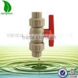 Standard PPR Male Threaded Double Union Ball Valve China Supplier