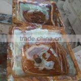 HOT SALE CHEAP PRICE MULTI GREEN ONYX SINKS BASINS COLLECTION thumbnail-3