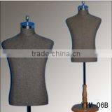 Half Body Headless Male Fabric Dress Form Mannequins on Sale thumbnail-4