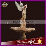 Angel Pour Marble Water Fountain for Garden thumbnail-1
