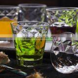 278ml Old Fashion Emboss Glass Cup Glass Juice Cup thumbnail-1