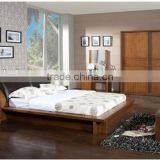Contemporary Bedroom Solid Wooden Furniture,Casual Box Bed,Malaysia Bedroom Natural Solid Wood Bed,Home Bedroom Furniture Set thumbnail-1