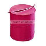 2015 Novelty Non-Woven Polyester Foldable Household Pop Up Clothes Laundry Hamper Storage Bin thumbnail-3