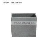 Wholesale Rectangular Molds Lightweight Large Fiberglass Planter thumbnail-4