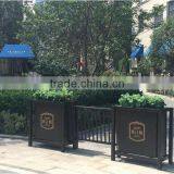 FO-237 Outdoor Garden Fiberglass Flower Planter for Decor thumbnail-4