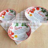 5 Pcs Ceramic Pasta Bowl Set thumbnail-1