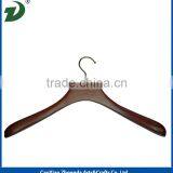 Dark Brown Wide Shoulder Wooden Coat Hanger thumbnail-4