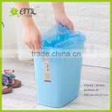 Plastic Dust Bin for Indoor Places, PP Rubbish Bin for Household, Plastic Rectangle Rubbish Bin thumbnail-3