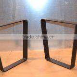 Wholesale 30 Inch Metal Flat Steel Black Coated Office Table Leg thumbnail-3