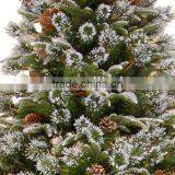 Artificial Christmas Tree With Snow and Pinecone thumbnail-3