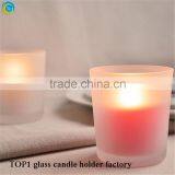 Glass Candle Holder for 3 Wick Candle thumbnail-4