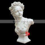 White Girl Bust Stone Sculpture thumbnail-1