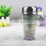 Double Walled Insulated Coffee Mug, Wholesales Custom Travel Coffee Mug thumbnail-4