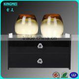 High Clear Acrylic Drawer Box With Printing Logo of Hotel Toiletries Organizer thumbnail-5