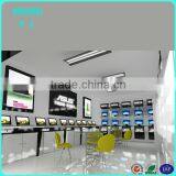 LED White Acrylic Plate Display Cases and Dish Display Fixture thumbnail-5