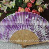 High-grade Bamboo Ladies Silk Hand Fan thumbnail-5