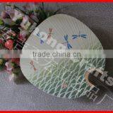 Environmental Paper Round Fan With Wood Handle thumbnail-6