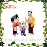 Life Size Artificial Cartoon Statue Fiberglass Cartoon Artificial Statue thumbnail-4