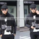 Korean Man Han Edition of the Spring and Autumn Winter Fashion Knitted Cap Beret Painter Advance Hats of England thumbnail-1