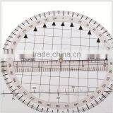 Kearing Top Rated Plastic Navigation Chart Plotters With Rotating Prtractor Nautical Miles Plotter thumbnail-3