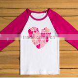 100% Cotton New Born Baby Top Soft and Comfortable Printing T-shirt