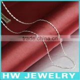 40610 machine made 925 sterling silver chains