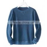 Customize 100% cotton printed crewneck sweatshirt with custom logo