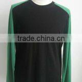 100% Superfine Merino Wool Men Short Sleeve Print T-shirt thumbnail-1