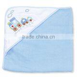 Trade Assurance Applique Animal Baby Towel With Hood/custom 100%cotton Terry Hooded Baby Bath Towel thumbnail-2