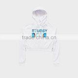 Ladies Sexy Hoodies Solid Color Long Sleeve Hoodies thumbnail-4
