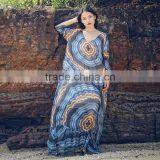 Z&M Maxi Beach Dress Ladis Maxi Dress Floral Maxi Dress Sleeveless thumbnail-1