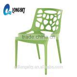 LS-4020A Hot Sale Modern Designer Outdoor Stackable pp Plastic Dining Chair Price thumbnail-5