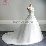2017 Lace Beaded Ball Gown Wedding Dress thumbnail-2