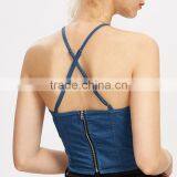 Embroiedered Design Secy Tank Top, Ladies Fashion Cami Clothing thumbnail-6