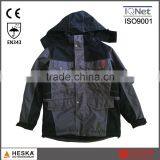 Hot Selling Letterman 300d Polyester Oxford Fabric With pu Coating Workwear Water Proof Jacket With EN343 thumbnail-1