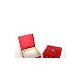Personalized Red Presentation Gift Paper Cardboard Boxes Packaging With Lid thumbnail-1