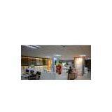 Non - Radioactive Seamless Cream Acrylic Solid Surface Stone Tiles for Bathroom thumbnail-1