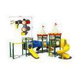 LLDEP Plastic and Wood Anti-UV Solid Outdoor Kids Castle Playground